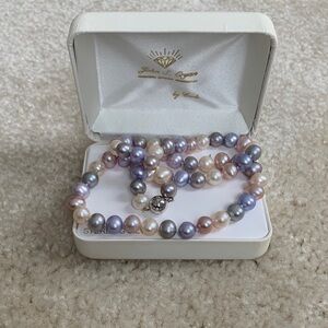 Pastel Pearl Necklace